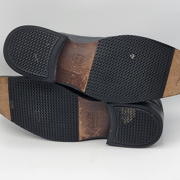 Johnston‎ & Murphy Classic Black Lace Up Shoes Size 13M